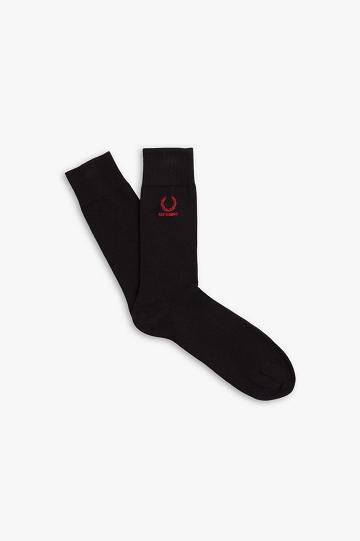 Pánské Ponožky Fred Perry SC9062 Černé | CZ 1880TCEV